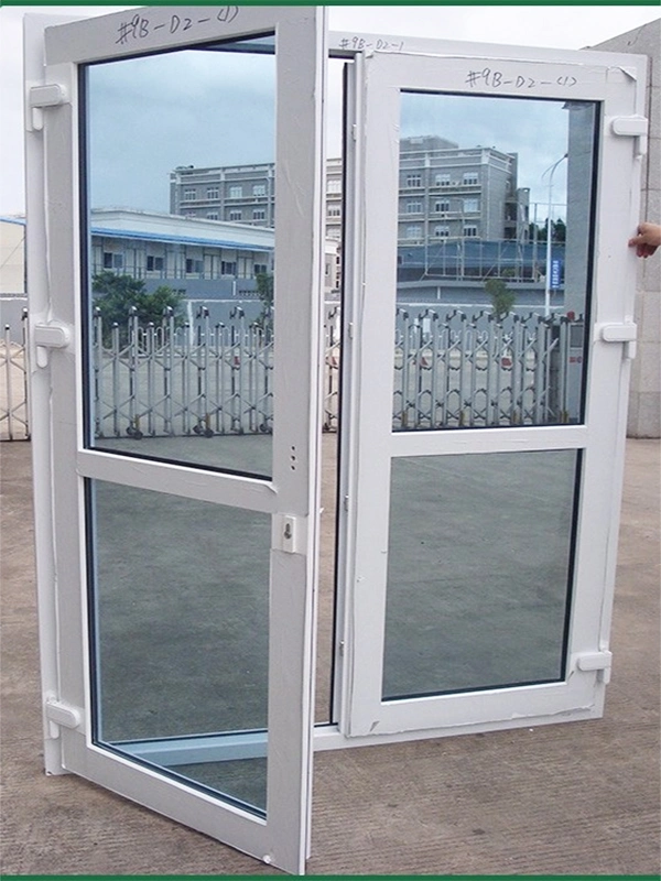 Interior PVC Fiberglass Glass Window Door Price Foshan Factory