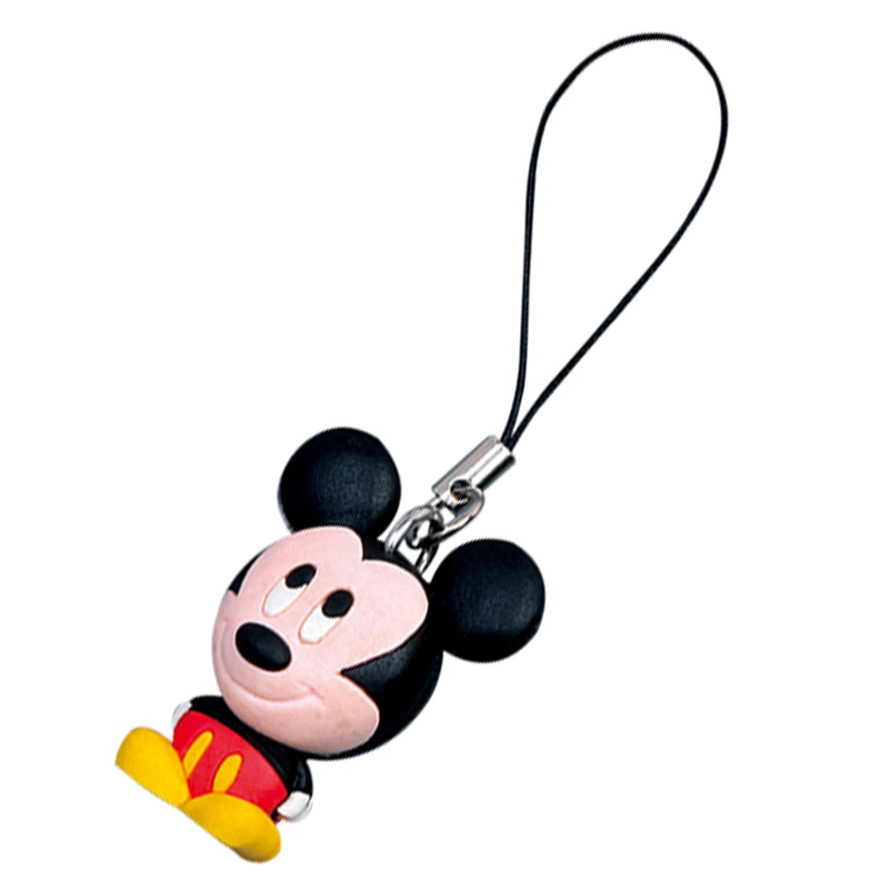 3D Figure Rubber PVC Keychain