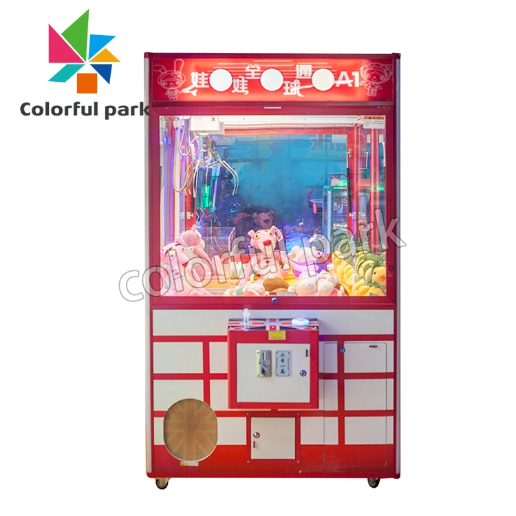 Colorfulpark Crazy Toy 2 Vending Machine Arcade Game Machines Claw Crane Machine