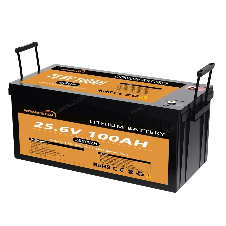 12V 100Ah 120ah ah de iones de litio de 200 Batería 12V 24V LiFePO4 de 12 voltios de la batería La batería de 200 amperios para carretilla elevadora/Agv/carro de golf/RV