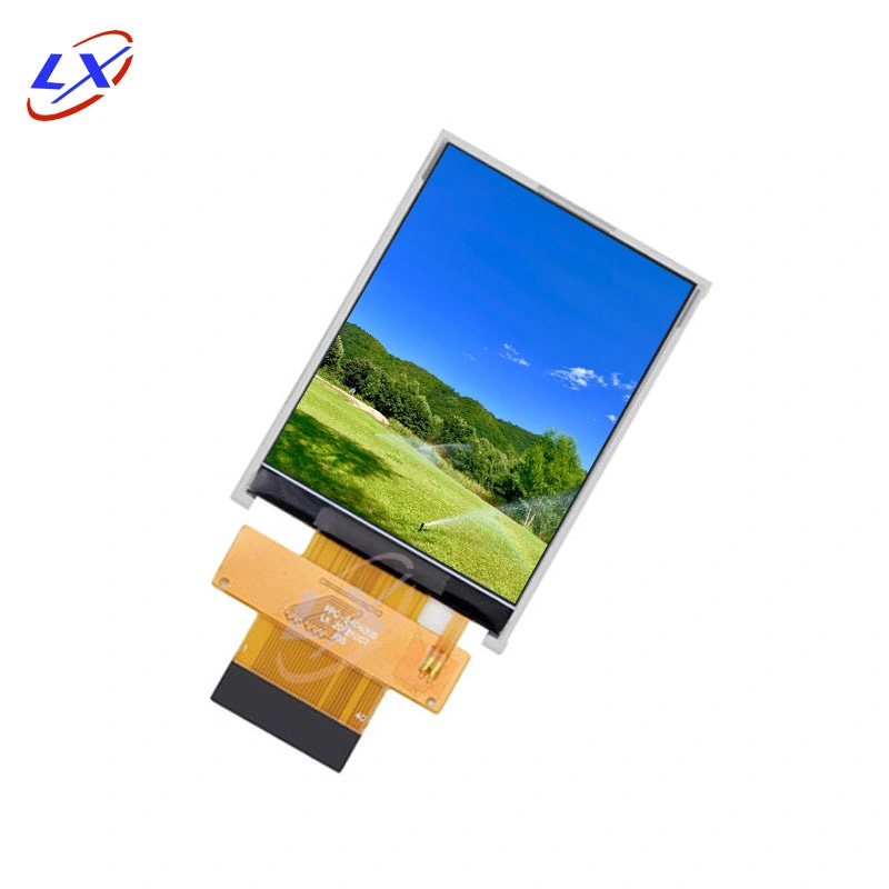 2.4 polegada 240*320 IPS TFT LCD QVGA com 8 bits Interface MCU da auto total da fábrica de produção