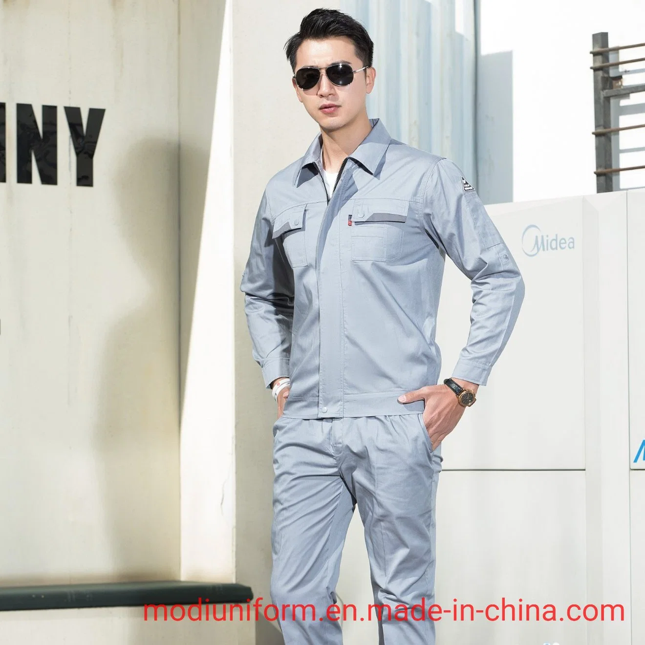 Anti-Static Mechanic Workwear Workers Labor Working Uniform Clothing