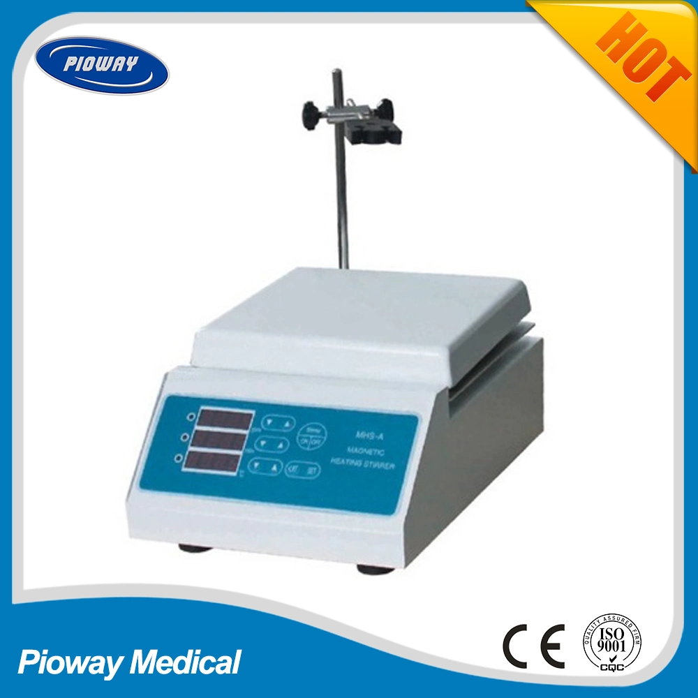 Lab Mixer Machine Ceramic Magnetic Heating Stirrer (MHS-A)