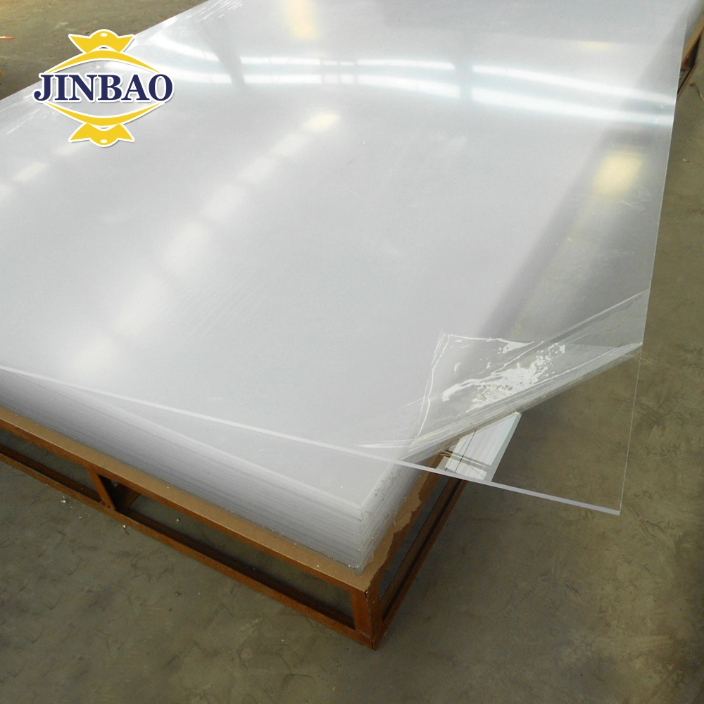 Jinbao Manufacturer Clear 10mm 15mm 20mm Thickness Plastic Acrylic Glass Sheet