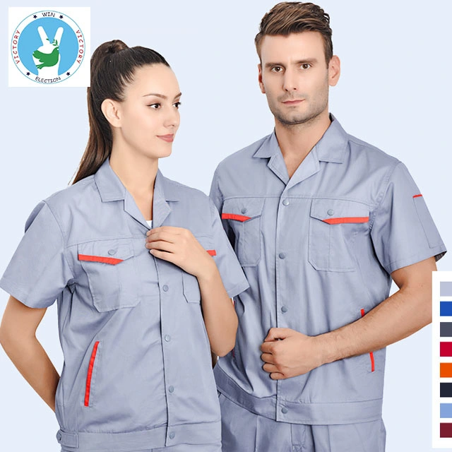 High Quality Custom Unisex Work Wear Workwear Uniform Safety Worker
