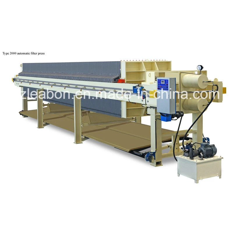 High Pressure 30 M2 Chamber Filter Press Machine for Sludge/ Mud/Wastewater Treatment