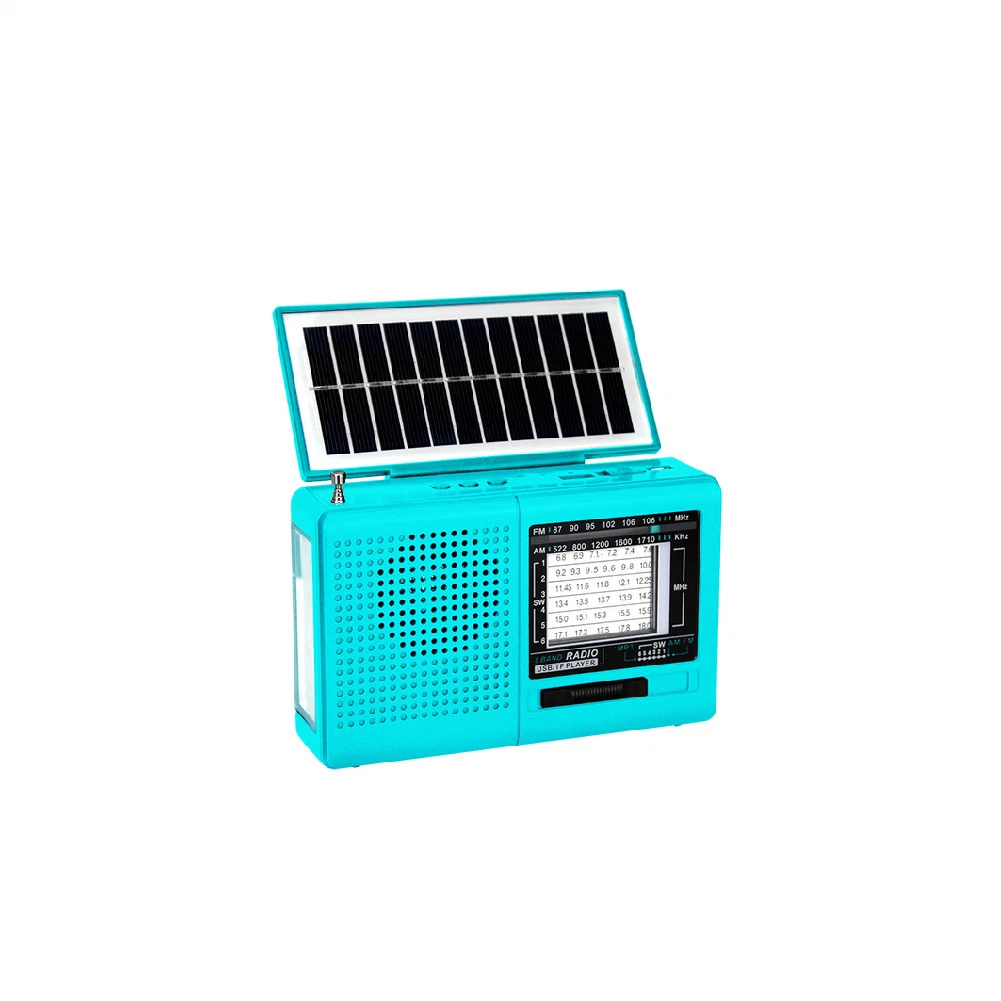 Sustainable Solar Powered Am/FM Radio for Renewable Energy Enthusiasts