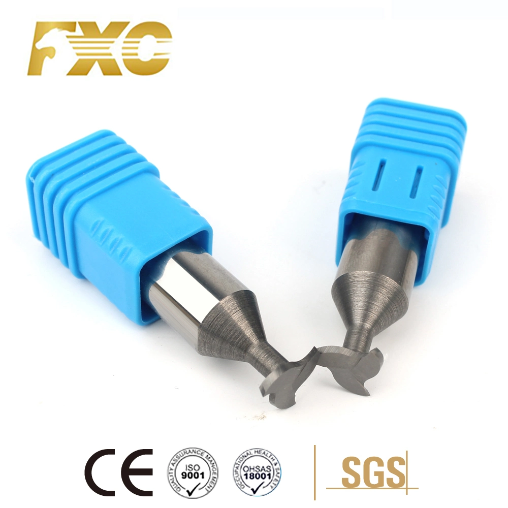 Fxc 6 Flutes SUS Solid Carbide T-Slot Milling Cutters