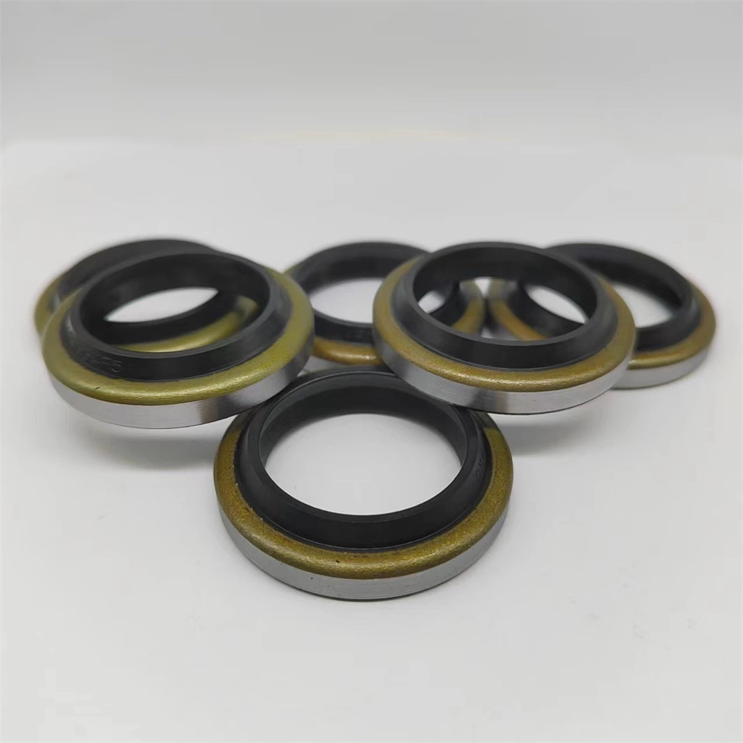 High Pressure Resistant Iron Shell Hydraulic Metal Skeleton Oil Seal Dkb Piston Rod Dust-Proof NBR Sealing Ring