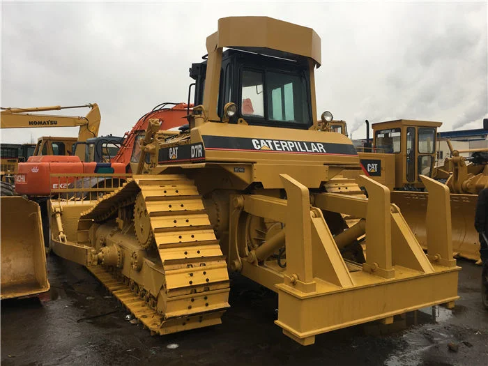 Cat 90% New Condition Bulldozer Earth Moving Equipment D7r for Road Works