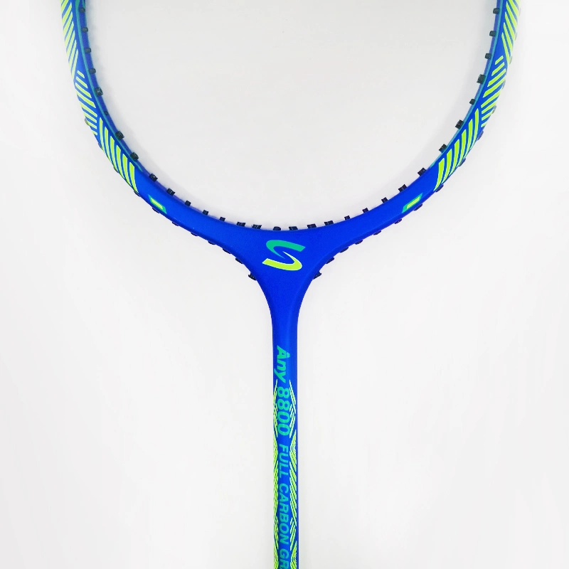 Custom Badminton Racquet for Training Carbon Fiber Ball Badminton Racket