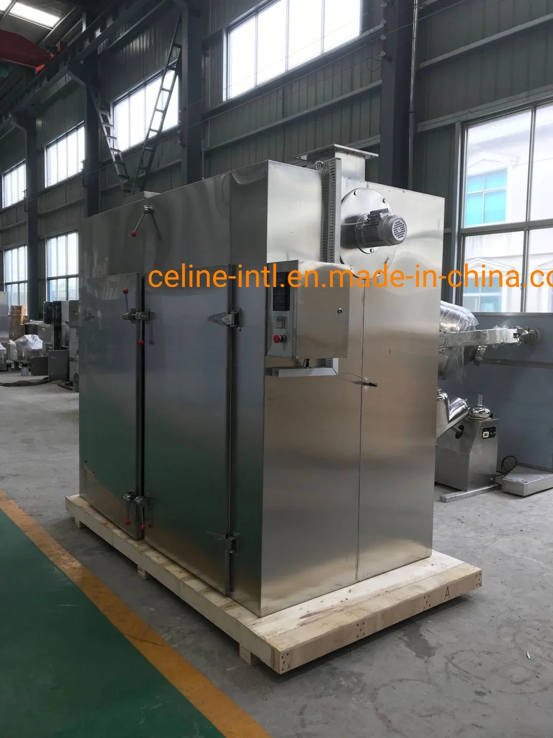 Hot Sale Industrial Single Double Doors Drying Oven Batch Tray Dryer for Sea Food