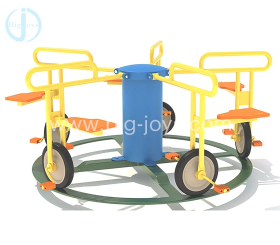 Fitness Rotary Bicycle Six-Person Pedal Rotary Bike for Children Preschool Education