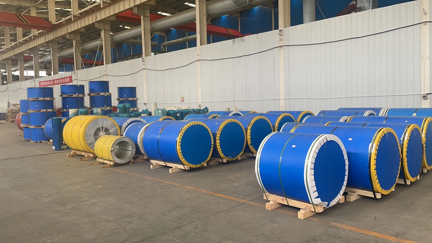 Customized 1050 1060 1070 1100 Double Coated Color Painted Aluminum Coil