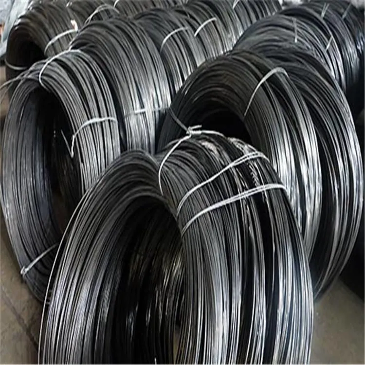 Black Wire Raw Material for Nail Making Machine Wire Nails Hb Wire 1.24mm Double Black Annealed Twisted Wire