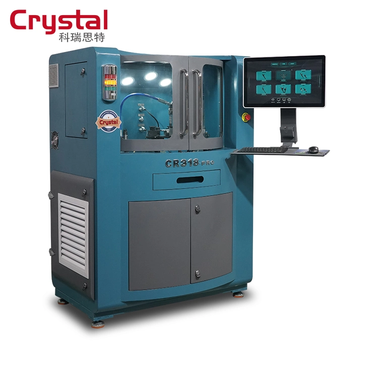 Crystal Cr318-PRO combustible diesel de alta precisión de un banco de prueba de inyectores common rail