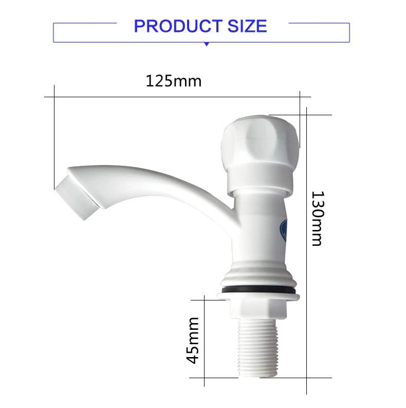 High quality/High cost performance  Plastic Single Hole Kitchen Basin Faucet