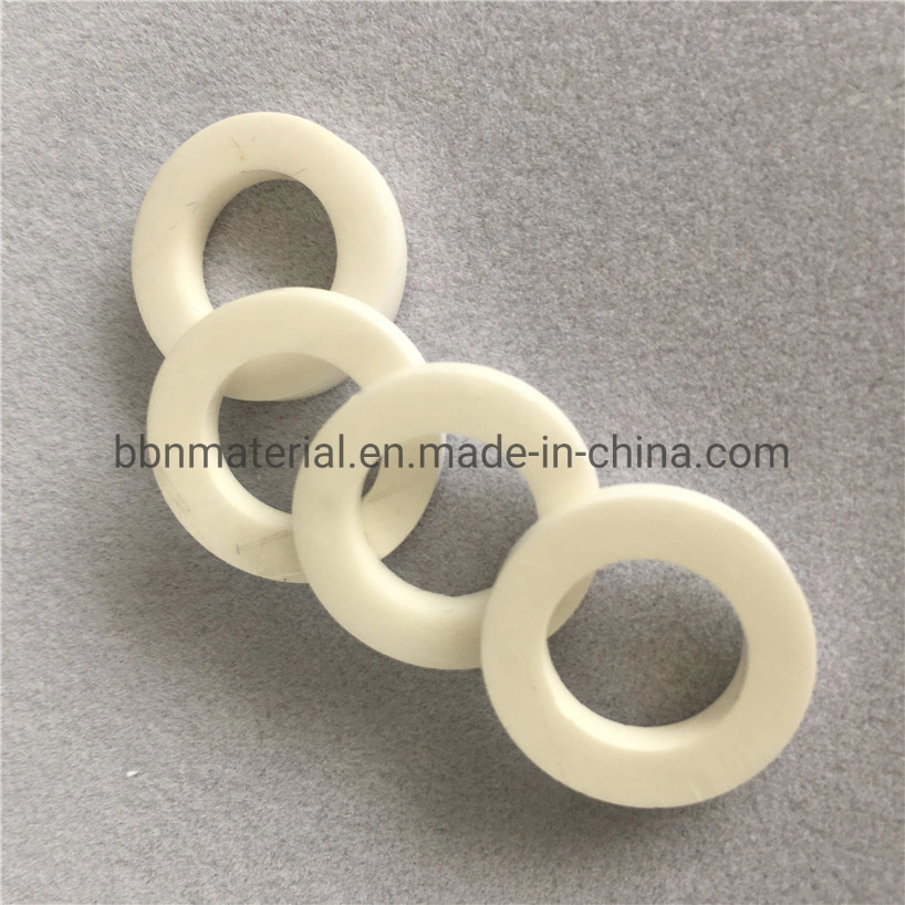 Wear-Resistance Precision Machined Yttria Stabilized Zirconia Washer Ysz Zro2 Ceramic Sealing Ring for Industry Use