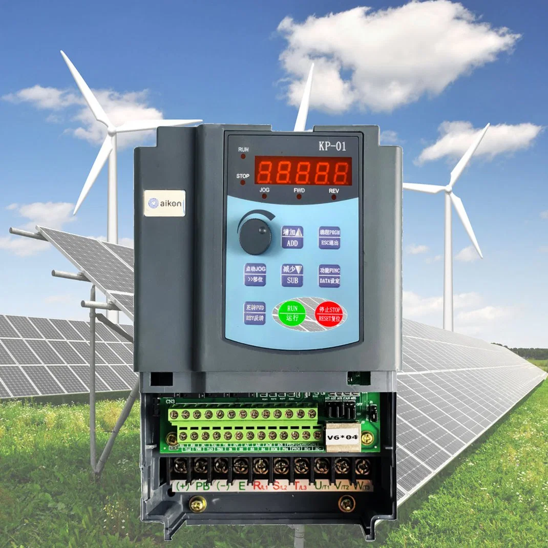 MPPT Function Motor Converter Variable Speed Drive Solar Pump Cabinet Panel VFD for Solar Pump