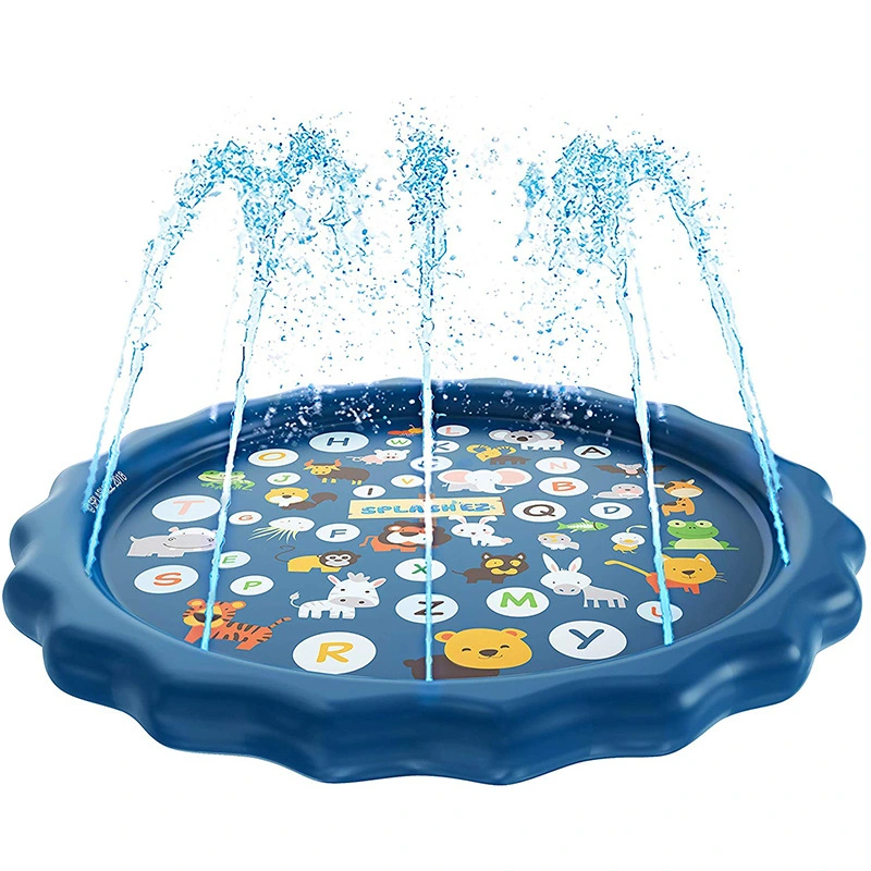 Outdoor Inflatable Sprinkler Water Children Water Spray Play Mat Beach Toys