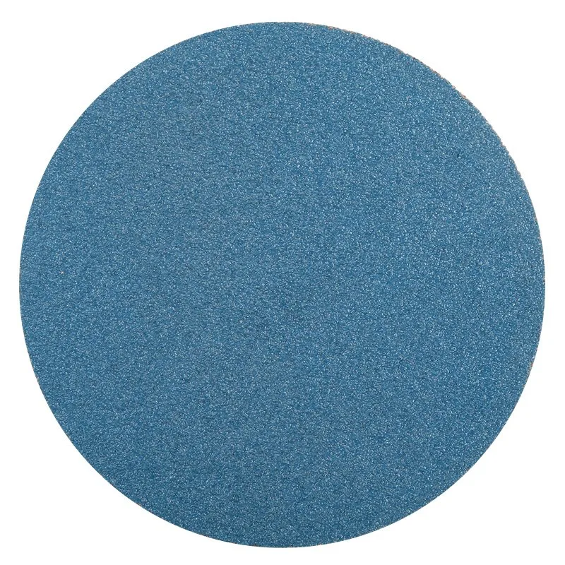 blue Sanding Disc Grinding Polish 6inch Zirconia Alumina Round Paper Velcro Disc