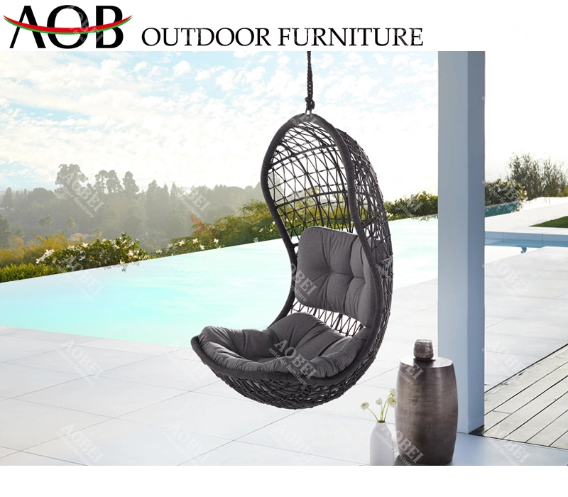 Modern Garden Outdoor Patio Home Hotel Villa Rattan Wicker Furniture Hanging Swing Chair