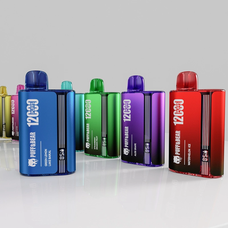 2023 Trending Product Vape Pen 650mAh 20ml E-Liquid Disposable E Cigarette 12000 Puffs Bar Atomizer Vape with LED Display