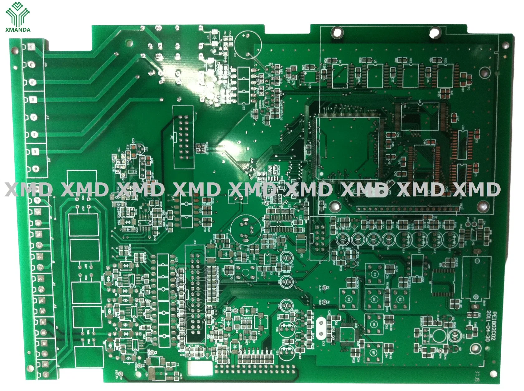 Carte de circuit imprimé double face améliorée avec HASL