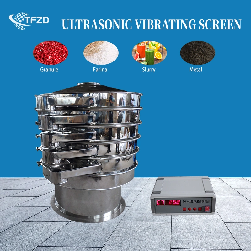 Xxnx Tianfeng 5 Decks High Frequency Ultrasonic Vibrating Screen Machine