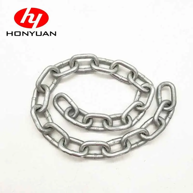 China Manufacturer Electric Galvanized High quality/High cost performance  DIN766 Steel Link Welded Chain