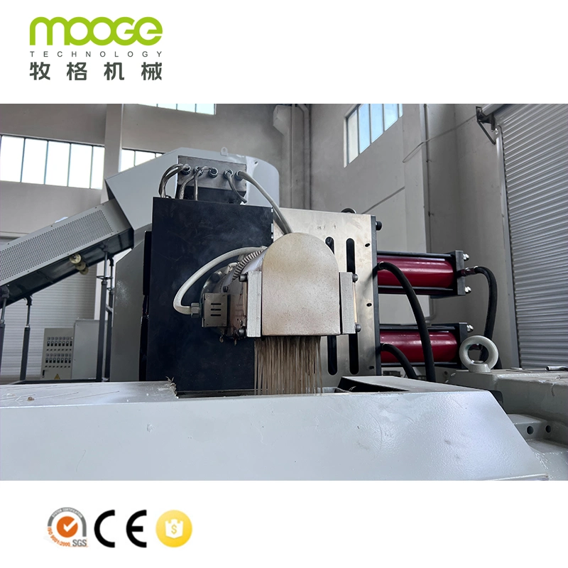 100Kg/h Waste Plastic Recycling Granulating Machine Pellets Extruder