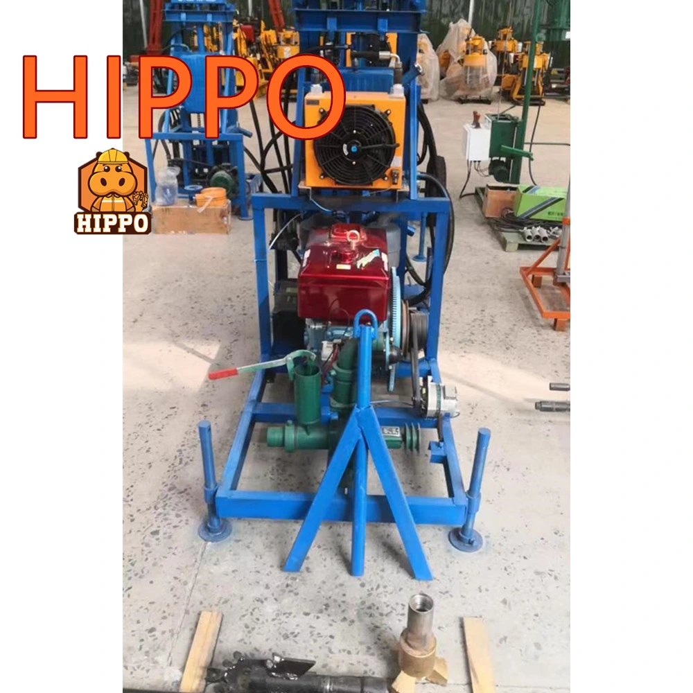 Hydraulic Diesel Engine Electric Engine Portable Water Well Drilling Rigs