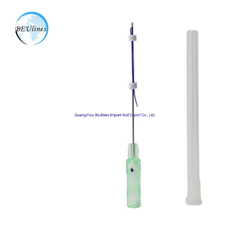 آمنة Micro cannula ذات الطرف الفظ الإبرة PDO PCL Plla cog مؤشرات الترابط