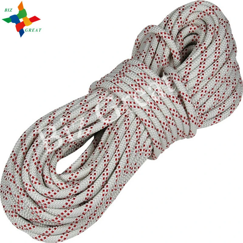 1/4" X 50' Multi Color Braided Nylon Rope for Outdoor