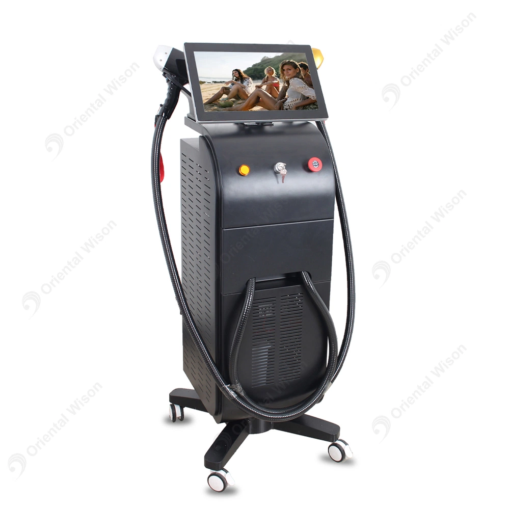 2023 Professional Laser Hair Removal Machine 15.6 Inch Touch Color Screen Diode Laser Triple Wavelength Diode