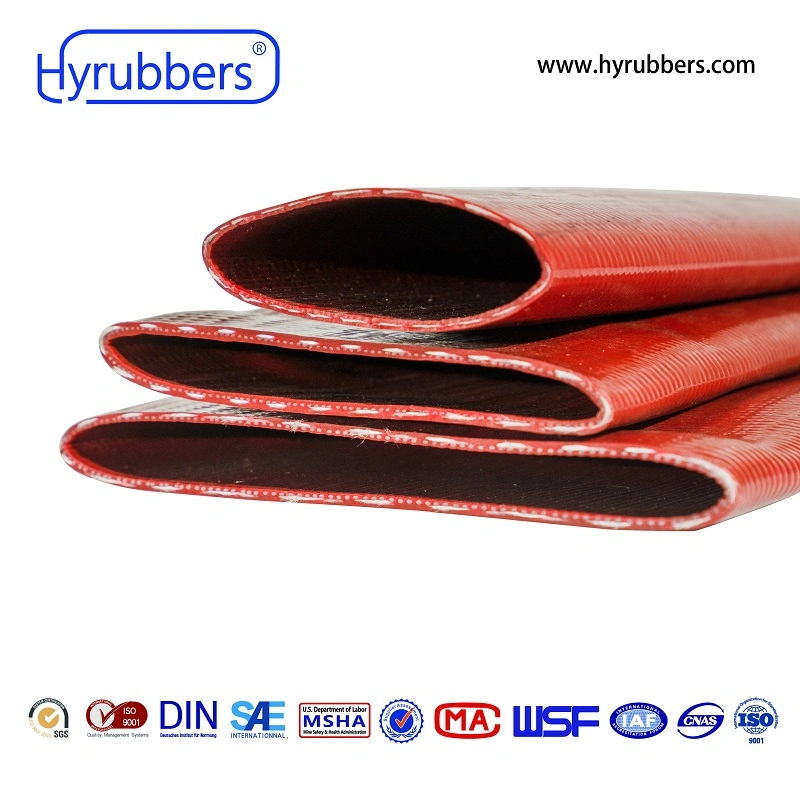 Flexible Medium Duty PVC Layflat Hose Anti-UV Water Discharge Hose