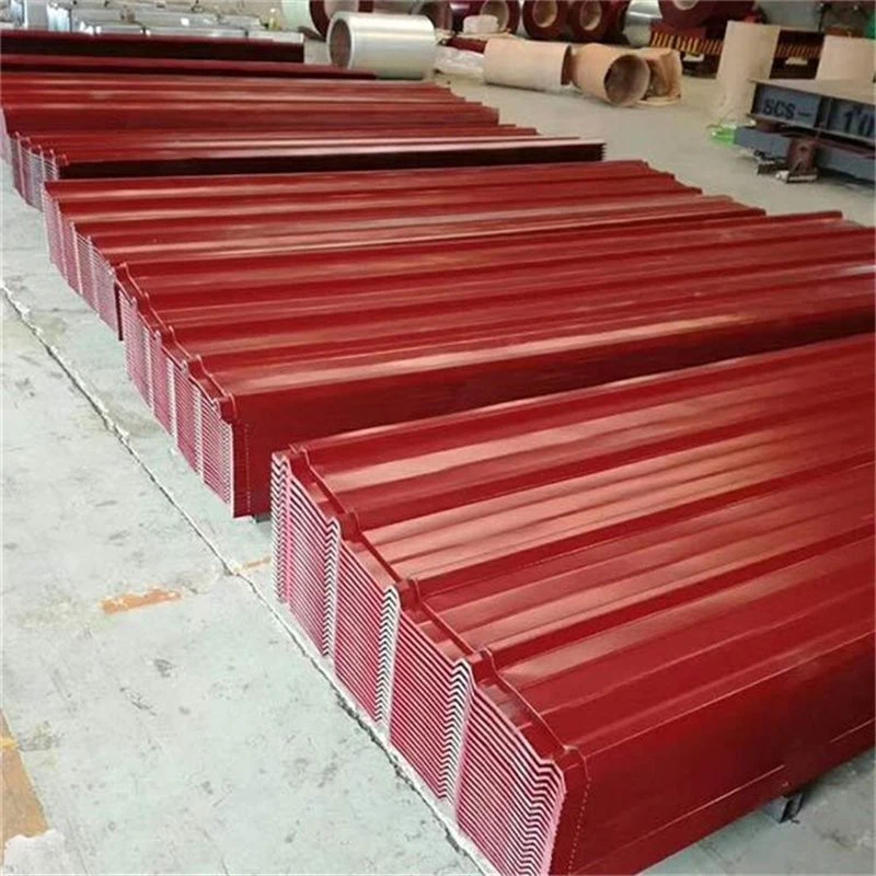 Building Material Pre-Painted Color Coated Galvanized Coil PPGI Steel Carbon Steel Coil Corrugated Metal Roofing Sheet