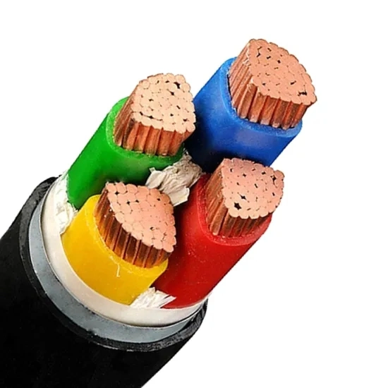 0.6/1 (1,2) kV Baja tensión 5*95mm2 5*120mm2 5*150mm2 al (Cu) / PVC/PVC/Swa/PVC Cobre/aluminio PVC cable blindado de alambre de acero aislado