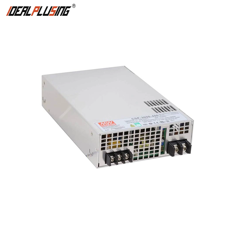 Expédition rapide CSP-3000-400 400V AC/DC à sortie unique signifie clos bien d'alimentation