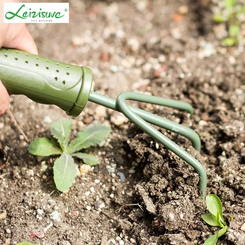 Heißer Verkauf 3pcs Garten-Werkzeuge hohe Qualität Mini Customized Gardening Werkzeuge Kit Metall und Kunststoff 3 in 1 Blumen Sukkulent