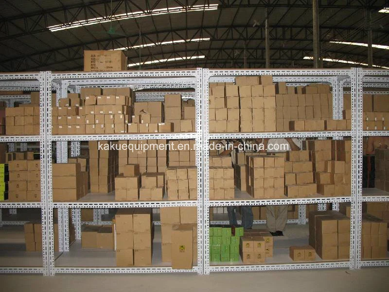 Warehouse Storage Steel Slotted Angle Light Duty Shelf