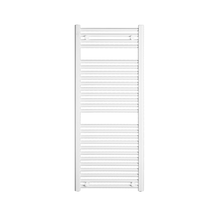 Radiateur de salle de bains chauffant électrique de base blanc avec porte-serviettes chauffant