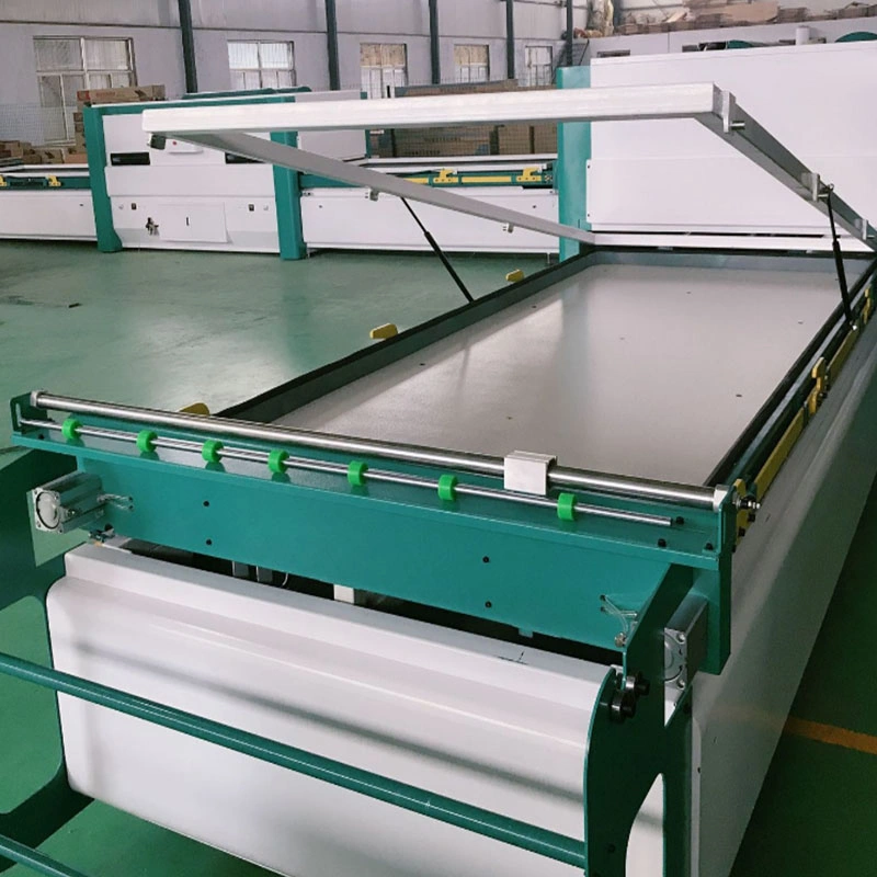 Ws2500 Woodworking Machinery Full Automatic PVC Film Veneer Paper Laminating Vacuum Membrane Press Machine