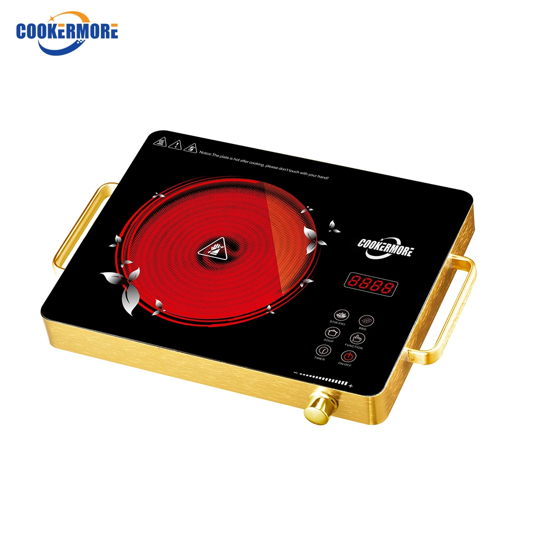 Portable Touch Control Electric Induction Infrared Cooker