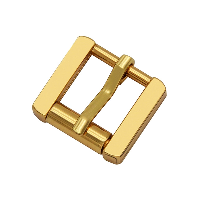 High Quality Gold Zinc Alloy Hardware Metal Pin Buckle Accessories