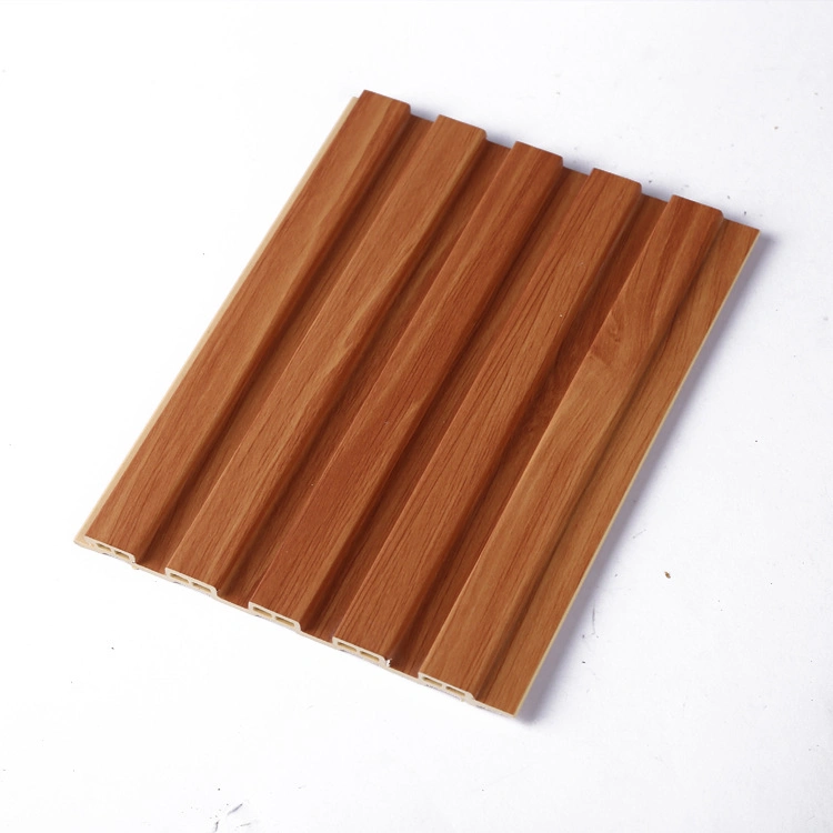 Cheap Price Modern WPC Exterior Outdoor Decorative Wood Plastic Composite Slat Wall Panel The Great Wall Siding Ceiling Panel