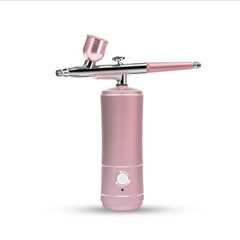 Oxygen Airbrush Cordless Airbrush Dual Action Rechargeable Spray Airbrush Setfor Art Painting Spray