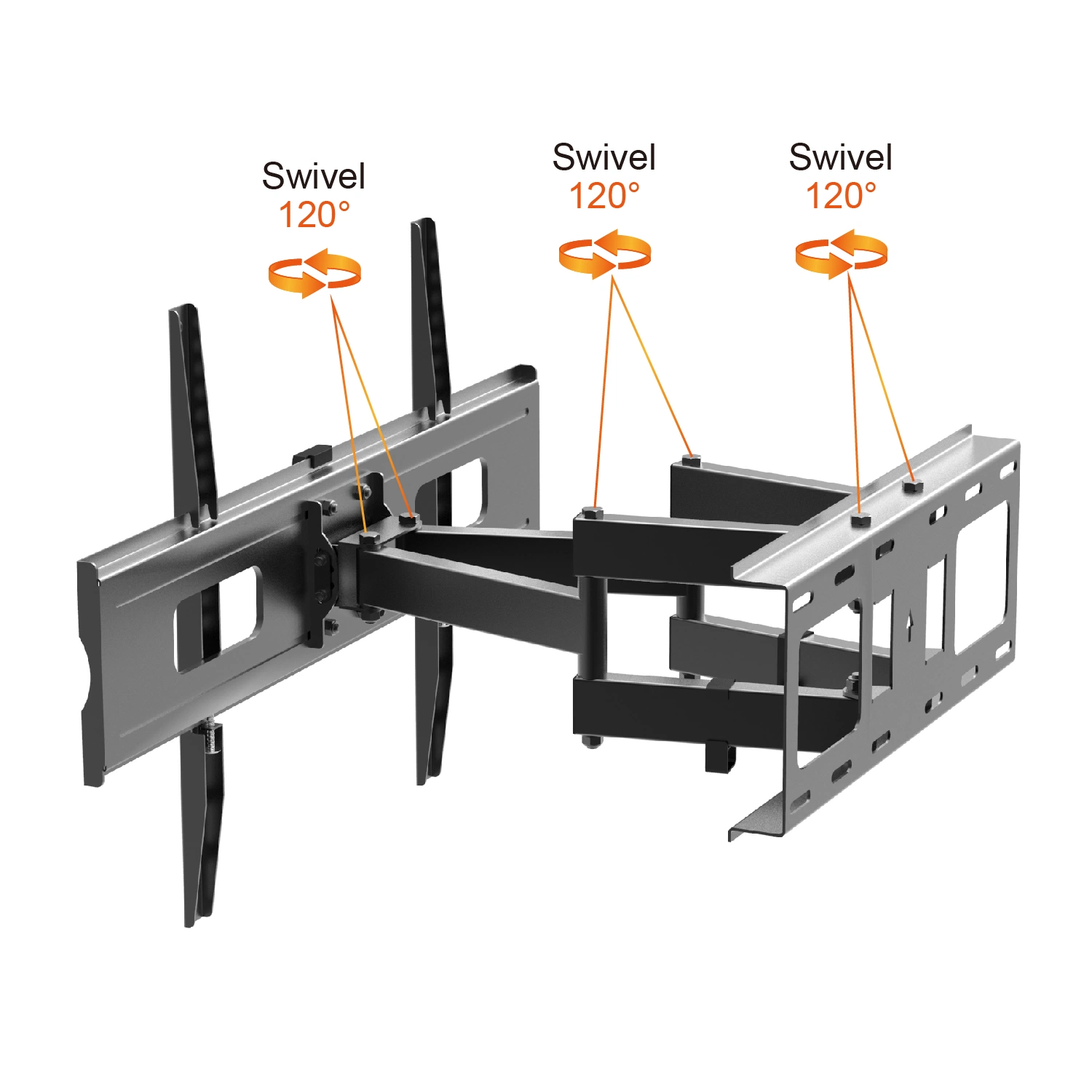 Supports muraux universels pour téléviseur LCD en porte-à-faux pour 32"-70" (CT-WPLB-8103L)