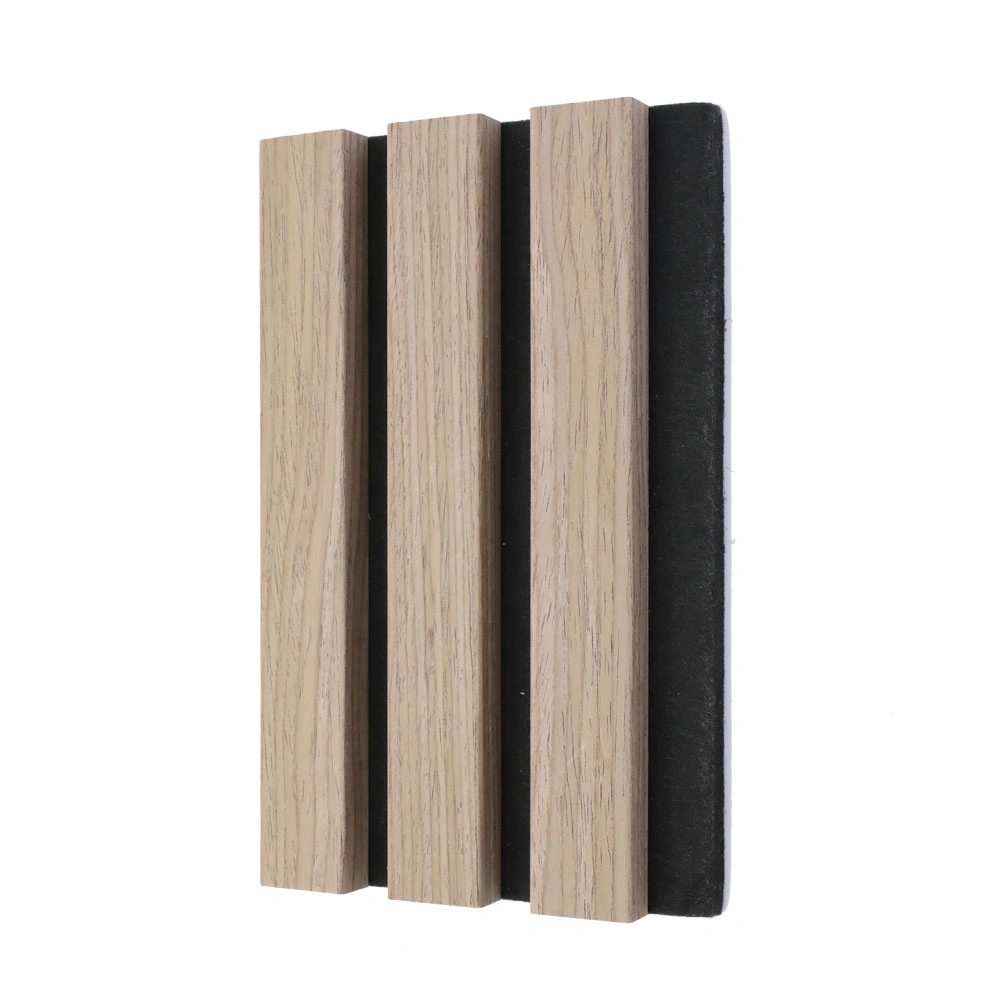 Fábrica al por mayor Panel de tablilla de madera para decoración de pared interior