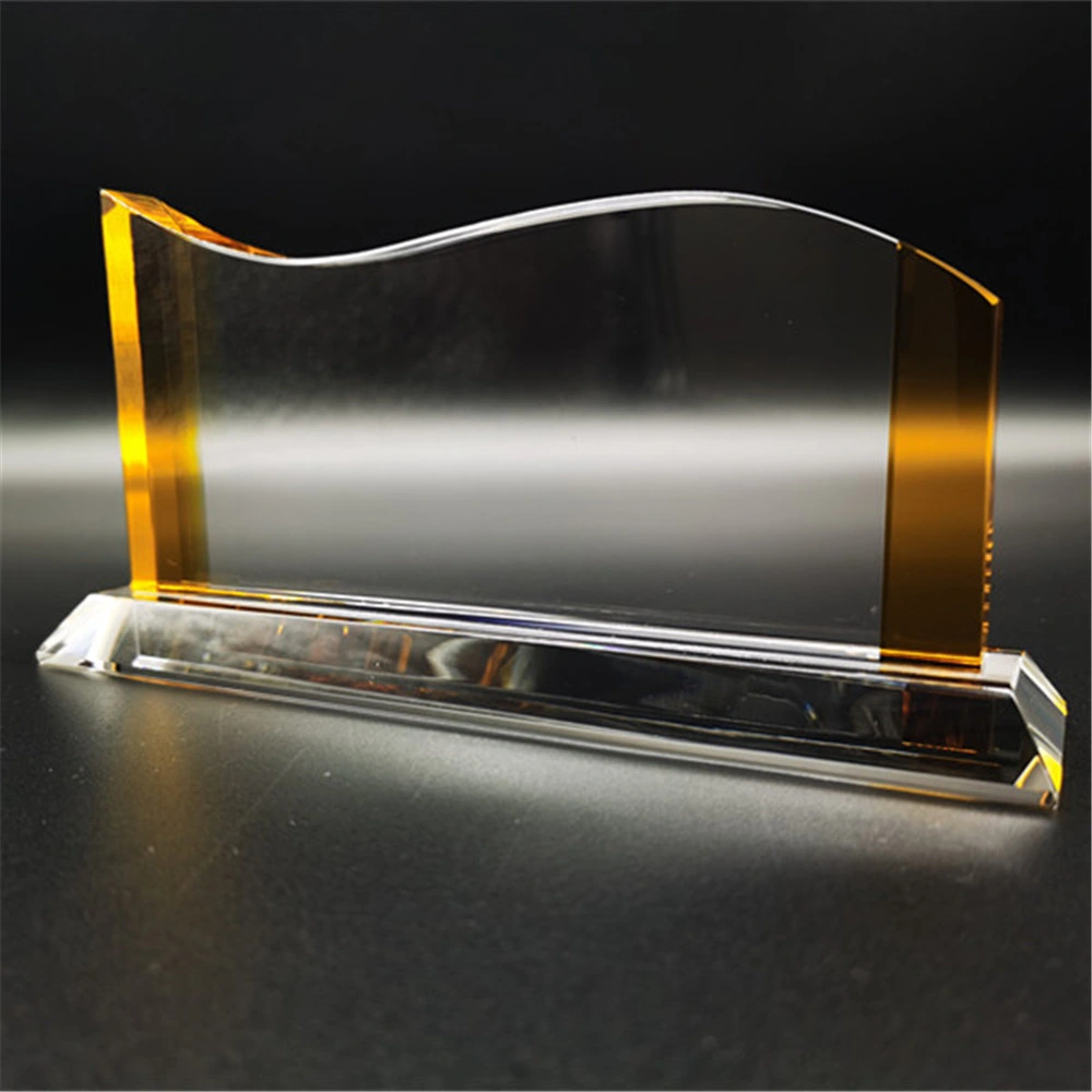 World Crystal Glass Award Trophy